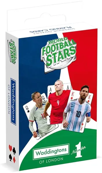 Cărți de joc Waddingtons - World Football Stars