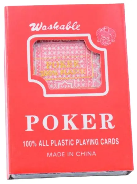 Carti de poker B-Max - Poker 100% Plastic, în cutie PP