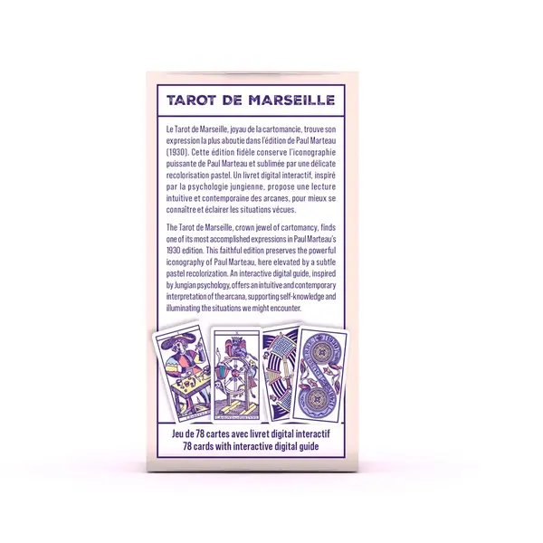 Carti de tarot - Tarot Marseille Pastel Edition | Cartomancie Dusserre