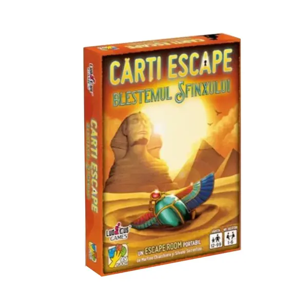Carti Escape Blestemul Sfinxului (limba romana)