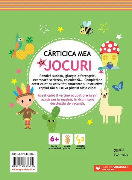 Carticica mea cu jocuri |