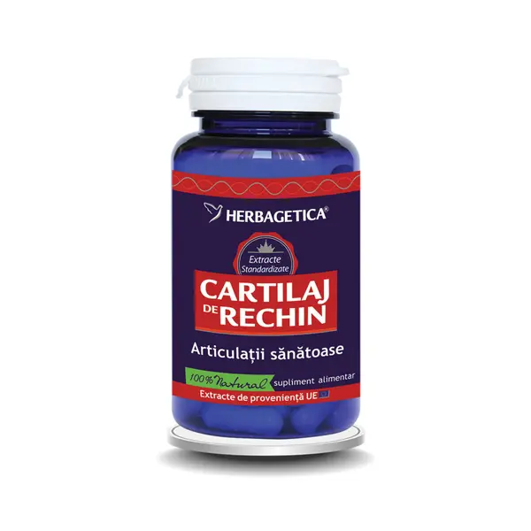 Cartilaj de rechin x 60cps (Herbagetica)