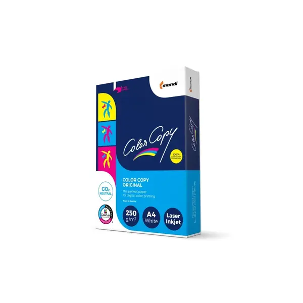Carton copiator alb A4 250 g/mp 125 coli/top Color Copy Carton copiator alb A4 250 g/mp 125 coli/top Color Copy