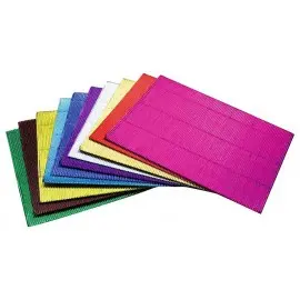 Carton striat – culori metalice