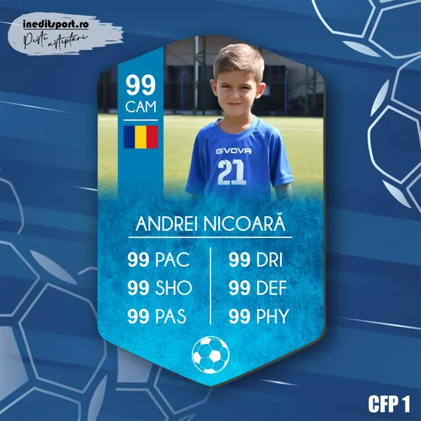 Cartonas Fifa Personalizat CFP1 18X27 cm