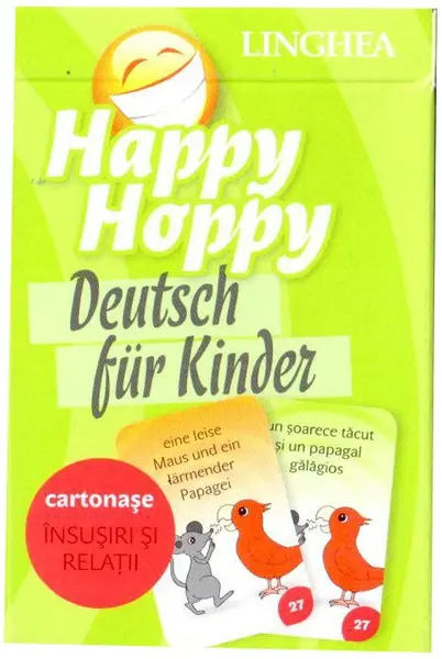 Cartonase educative - Happy Hoppi - Insusiri si relatii |