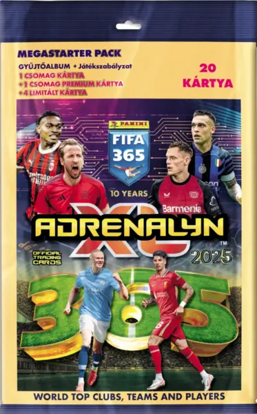 Cartonase - Panini FIFA 365 - Adrenalyn, Megastarter | Panini