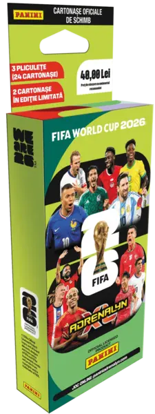 Cartonase Panini - FIFA World Cup Adrenalyn XL 2026, Eco-Blister | Panini
