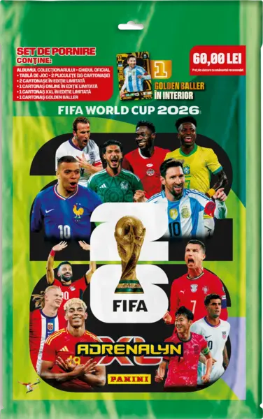 Cartonase Panini - FIFA World Cup Adrenalyn XL 2026 - Starter Pack | Panini