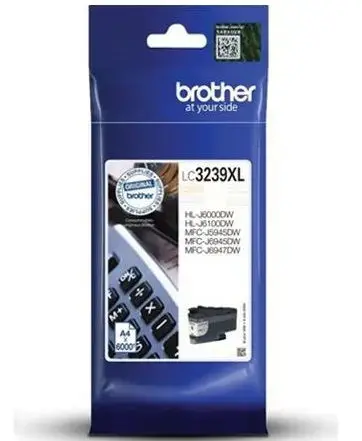 Cartus cerneala Brother LC-3239XL, acoperire 6000 pagini (Negru)