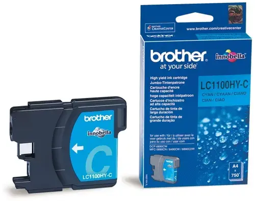 Cartus cerneala Brother LC1100HYC (Cyan - de mare capacitate)