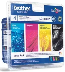 Cartus cerneala Brother LC1100HYVALBP (Color)