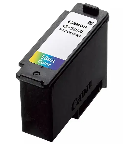 Cartus cerneala Canon CL-586XL, 300 pagini, Cyan, Magenta, Galben
