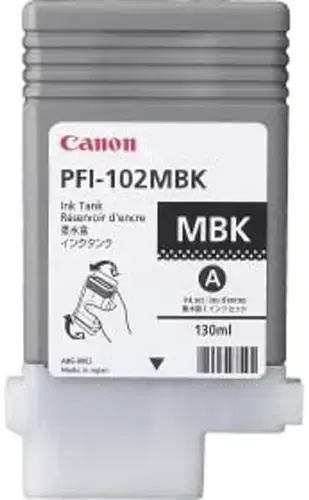 Cartus cerneala Canon PFI-102MBK (Negru mat)