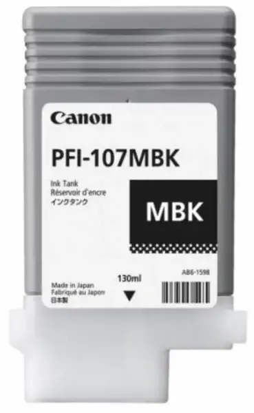 Cartus cerneala Canon PFI-107MB, 130ml (Negru)