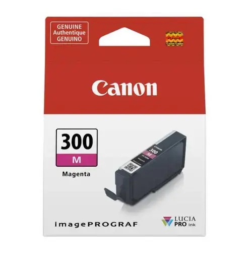 Cartus cerneala Canon PFI300M, Magenta, capacitate 14.4ml, pentru Canon imagePROGRAF PRO-300