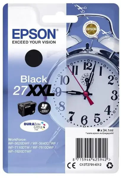 Cartus cerneala Epson C13T27914012 (Negru)