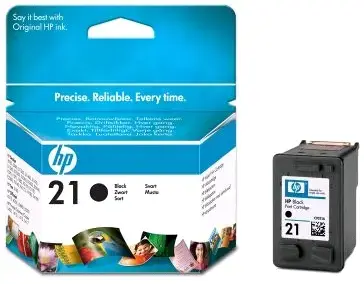 Cartus cerneala HP 21, acoperire 150 pagini, 5ml (Negru)