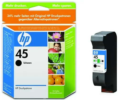 Cartus cerneala HP 45 (Negru)