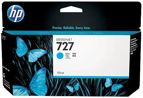 Cartus cerneala HP 727 Designjet, 130 ml (Cyan)