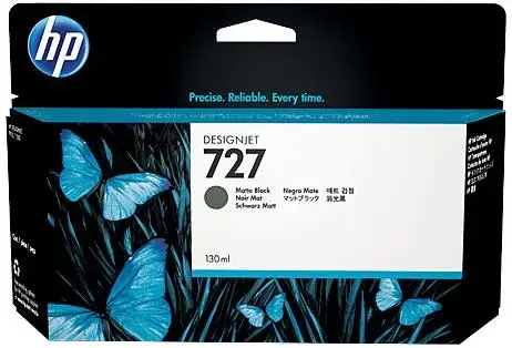 Cartus cerneala HP 727 Designjet, 130 ml (Negru mat)
