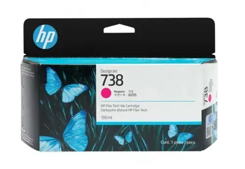 Cartus cerneala HP 738 (Magenta)