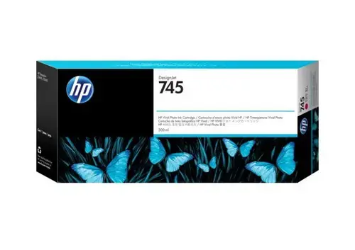 Cartus Cerneala HP 745, 300 ml (Cyan)