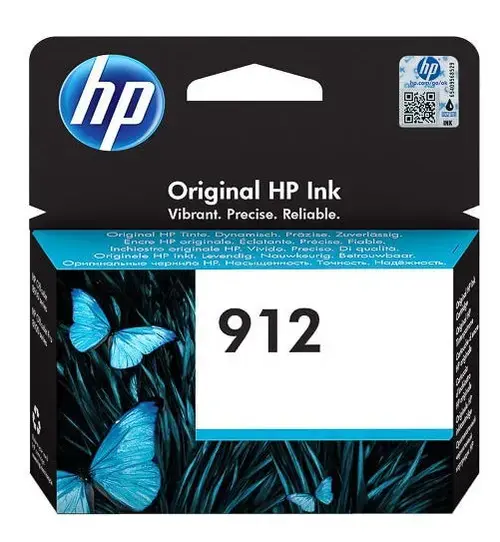 Cartus Cerneala HP 912, 315 pagini (Cyan)
