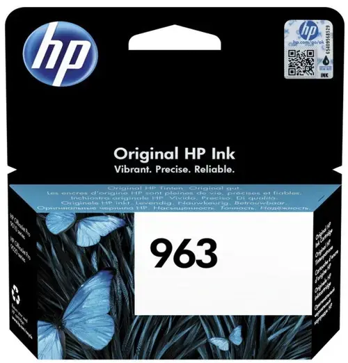 Cartus Cerneala HP 963, 700 pagini (Cyan)