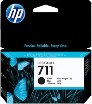 Cartus cerneala HP Designjet 711, 38 ml (Negru)