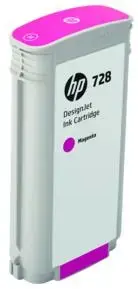Cartus cerneala HP DesignJet 728, 130 ml (Magenta)