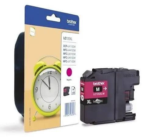 Cartuș de cerneală Brother - LC-125 XL, pentru MFC-J4510DW, Magenta
