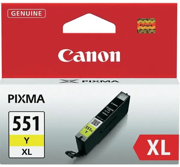 Cartuș de cerneală Canon - CLI-551XL, pentru PIXMA IP 7250, Yellow