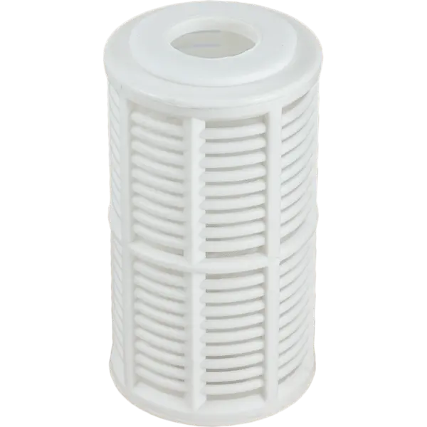 Cartus filtrare apa, plastic, 10", 60 microni, plasa de poliester, pentru carcase filtrare, filtrare nisip/rugina/sedimente in suspensie