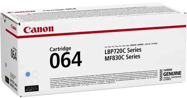 Cartuș toner Canon - CRG-064, pentru i-SENSYS MF832C/LBP722C, cyan