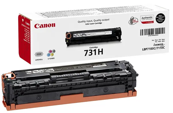 Cartuș toner Canon - CRG-731H, pentru i-SENSYS LBP7100C/7110C, negru