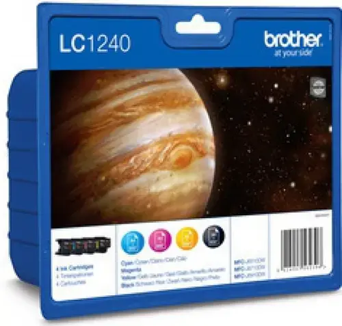 Cartuse cerneala Brother LC1240VALBP, acoperire 600 pagini (Color)