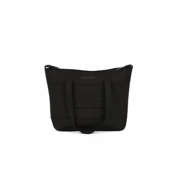Carucior 2 in 1 pentru copii, Adamex Nova premium, doua piese distincte, suspensii, maner reglabil, roti mari anti-pana, greutate maxim admisa 22 kg, accesorii incluse, Negru