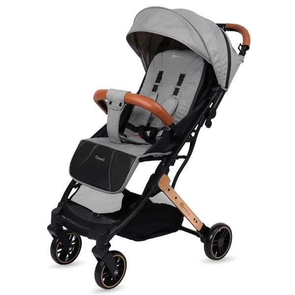 Carucior AppeKids Travel, sport, ultracompact, pliabil, troller, gri KID275916, la doar 483,00 lei