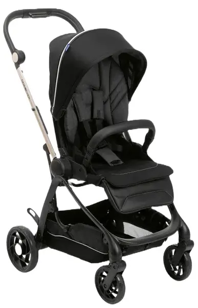 Cărucior Chicco 2 în 1 Combo - One4ever, Pirate Black