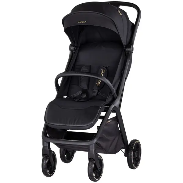 Carucior Chipolino Diamond, sport, pliabil automat, spatar reglabil, negru KID064259, la doar 585,00 lei