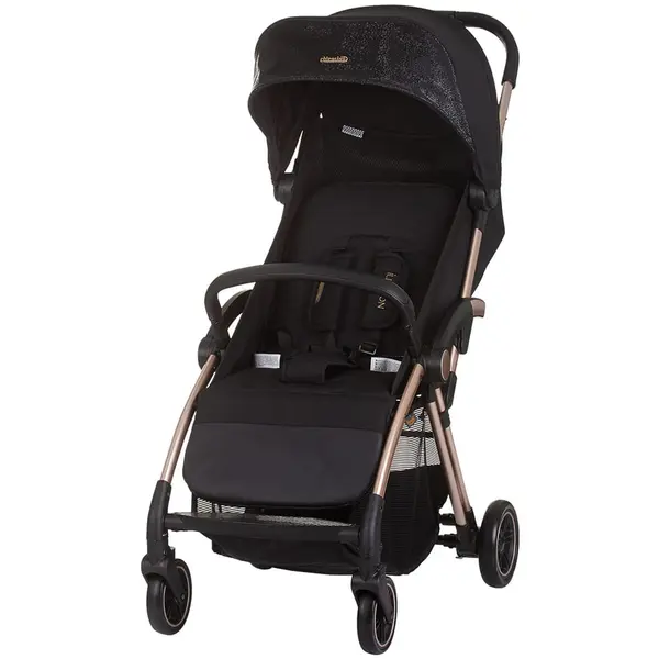 Carucior Chipolino Illusion, sport, pliabil automat, spatar reglabil, negru KID063085, la doar 464,00 lei