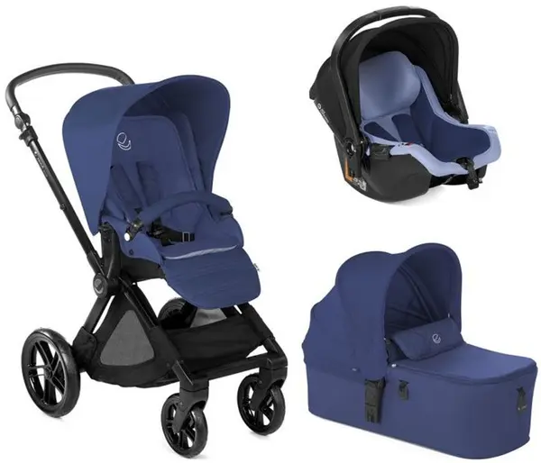 Carucior combinat 3 in 1 Jane - Muum Formula Koos, Lazuli Blue