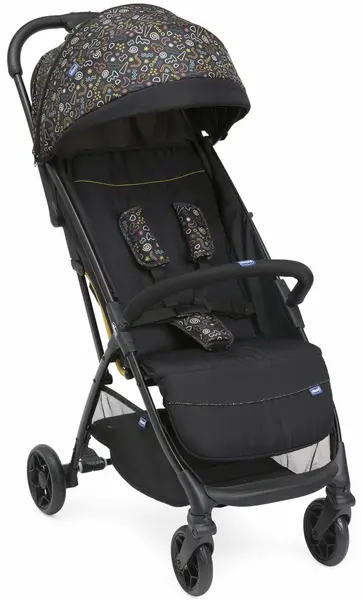 Cărucior de vară Chicco - Glee, Playful Black