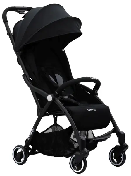 Cărucior de vară Hamilton - Magic Fold S1 Plus, Black