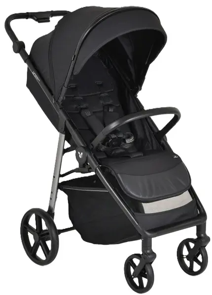 Cărucior de vară pentru bebeluși Cangaroo - Ace, Cosmos-Black