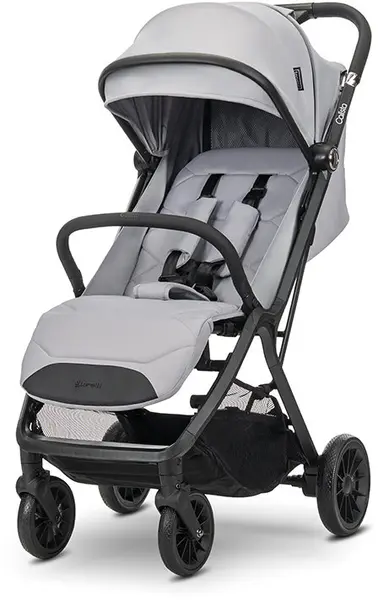 Cărucior de vară pentru bebeluși cu pliere automată Lorelli - Calista, Grey