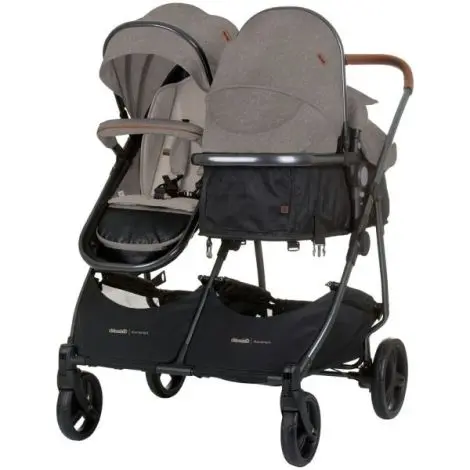 Carucior gemeni Chipolino Duo Smart 2 in 1 tiramisu
