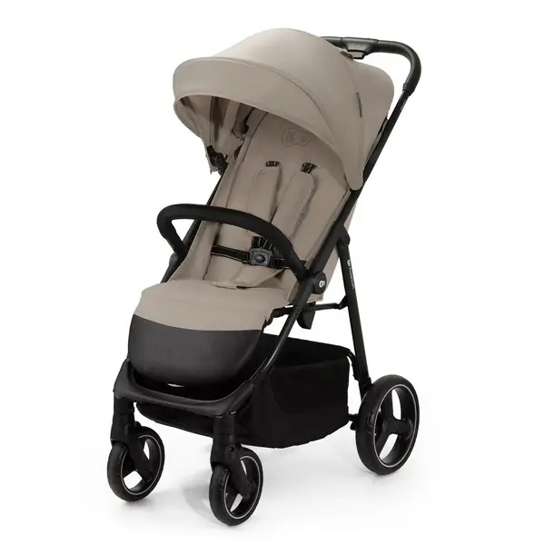 Carucior Kinderkraft Trig 3, sport, spatar reglabil, pliabil, bej KID924851, la doar 716,00 lei