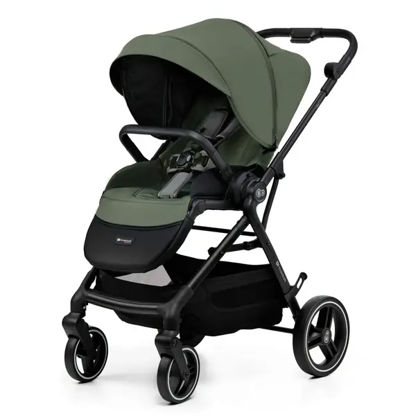 Carucior Kinderkraft Yoxi, 3 in 1, sport, landou, scoica auto, pliabil, verde KID926206, la doar 2.865,00 lei